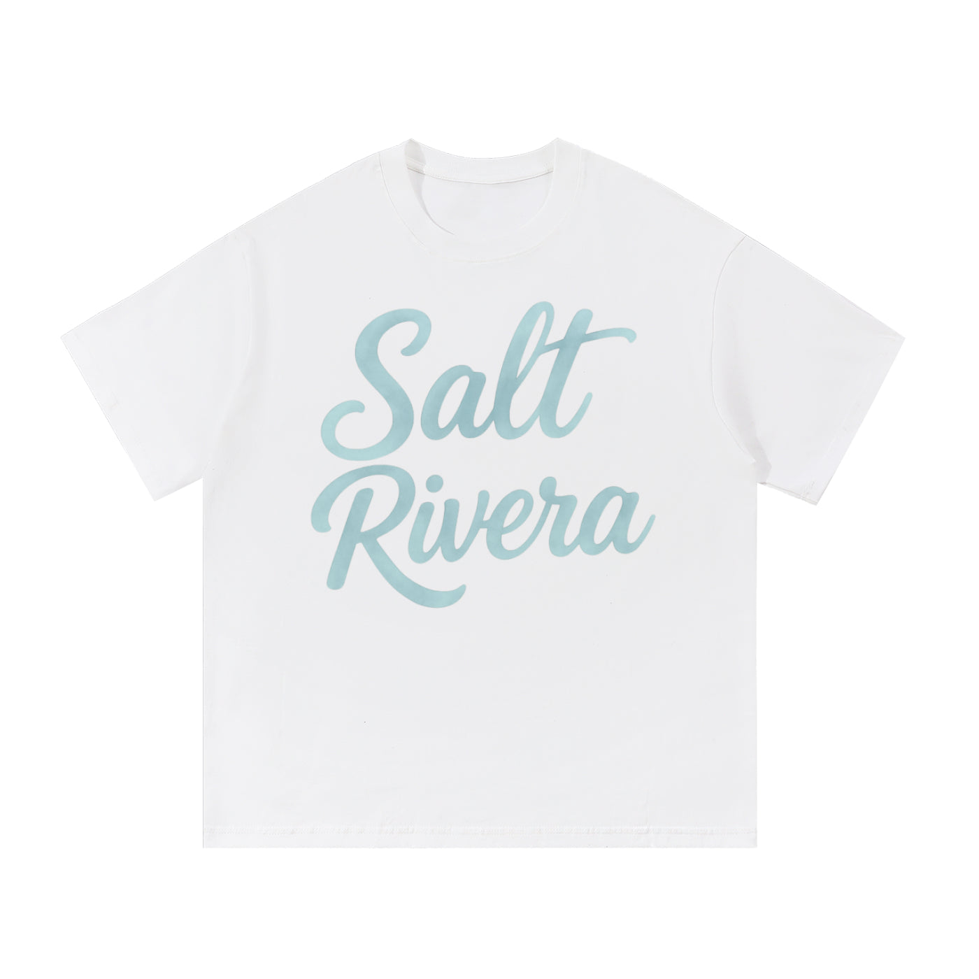Salt Watercolor Oversized Tee – 100% Cotton