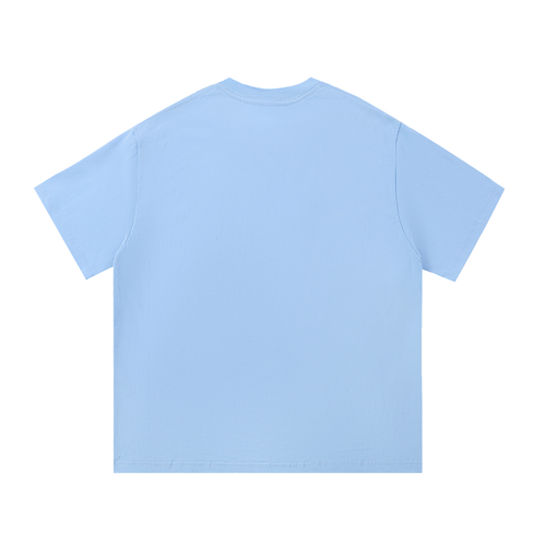 Bubble Watercolor Oversized Tee – 100% Cotton
